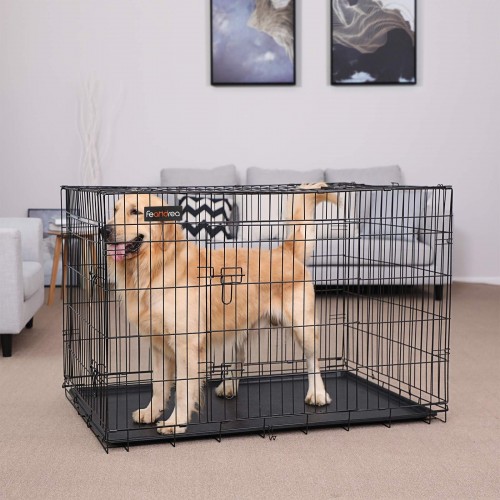 Folding-Metal-Puppy-Cage-6-500