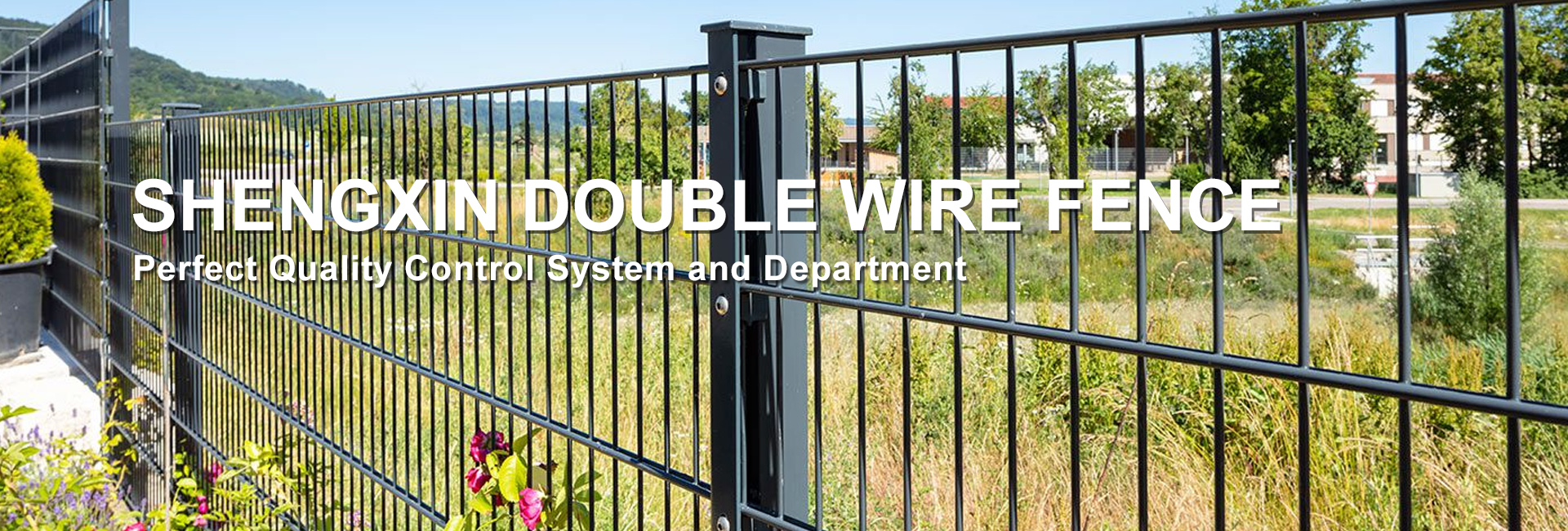 double wire fence